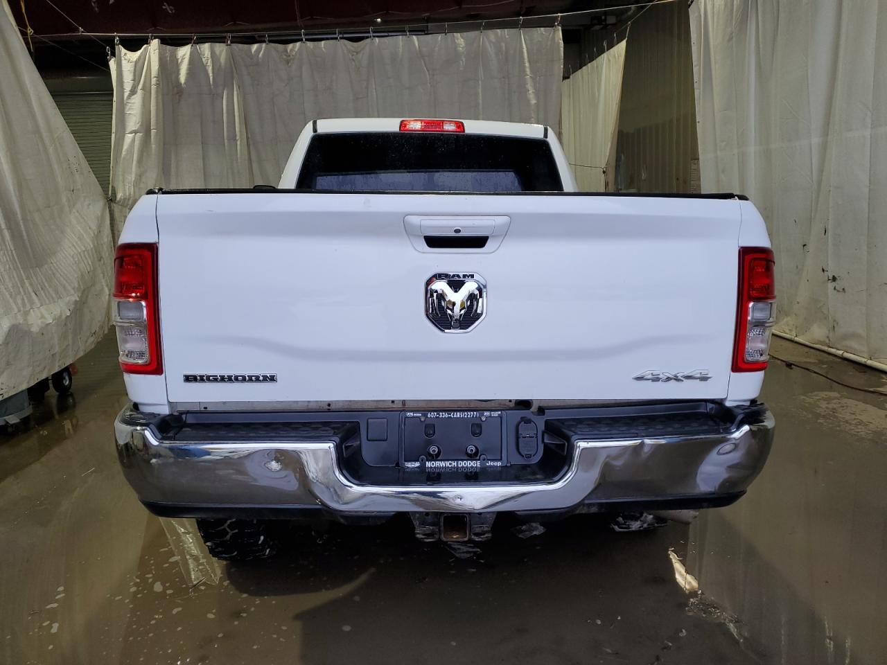 2021 RAM 2500 VIN 3C6UR5DL3MG653357 Copart auction photo, front end / side damage thumbnail 6