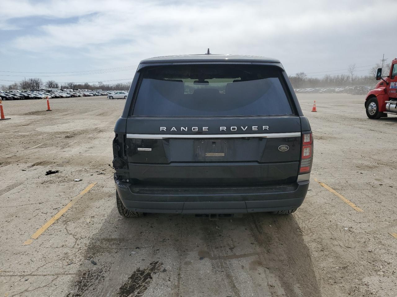 2016 Land Rover Range Rover VIN SALGV2EF2GA284303 Copart auction photo, rear end damage thumbnail 6