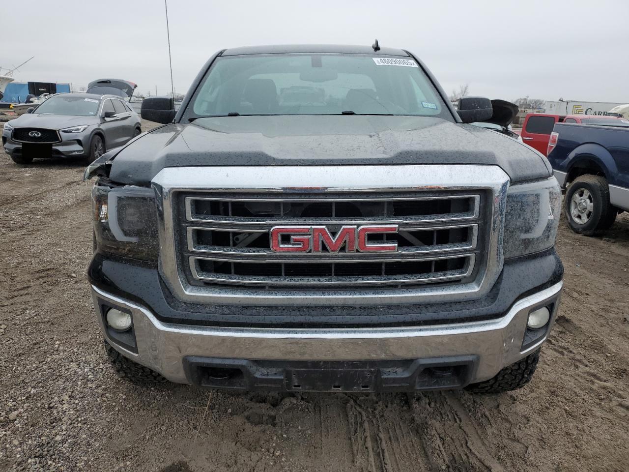 2014 GMC Sierra VIN 3GTU2UEC7EG467716 Copart auction photo, front end / undercarriage damage thumbnail 5