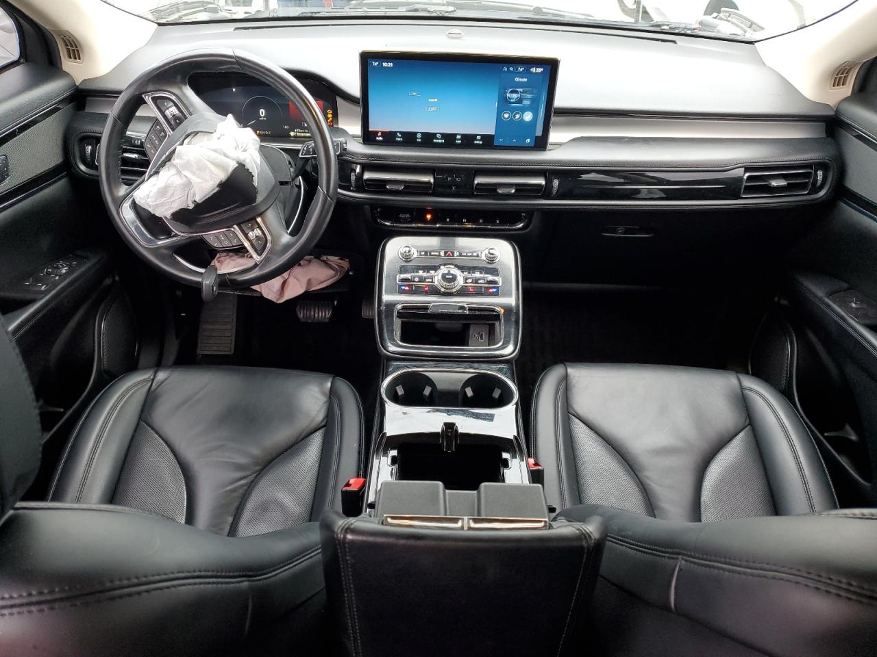 2021 Lincoln Nautilus VIN 2LMPJ6J96MBL02571 Copart auction photo, front end / side damage thumbnail 8