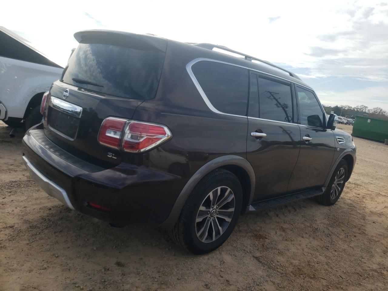 2018 Nissan Armada VIN JN8AY2ND4J9059624 Copart auction photo, side damage thumbnail 3