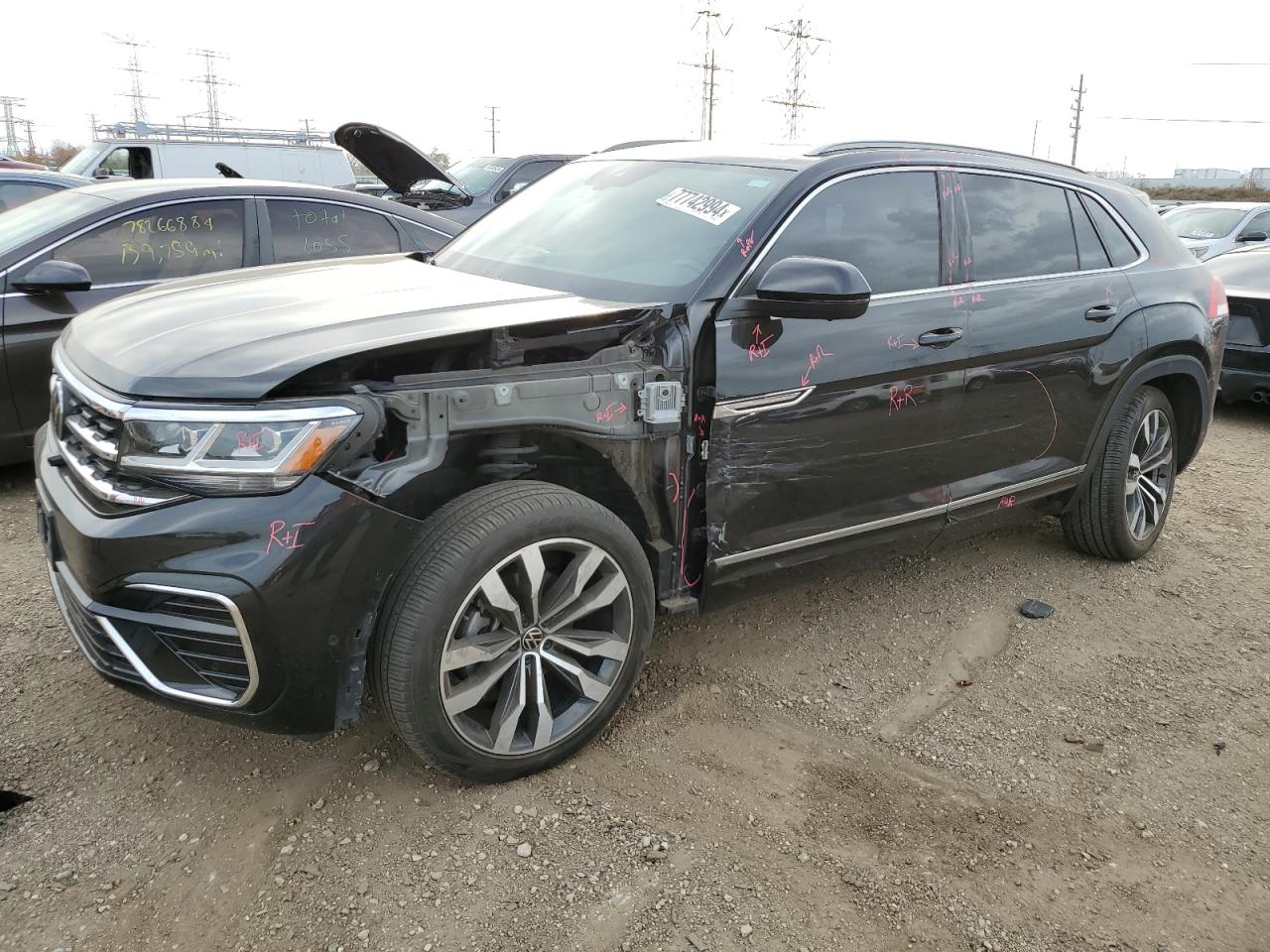 2021 Volkswagen Atlas VIN 1V2FE2CA1MC205020