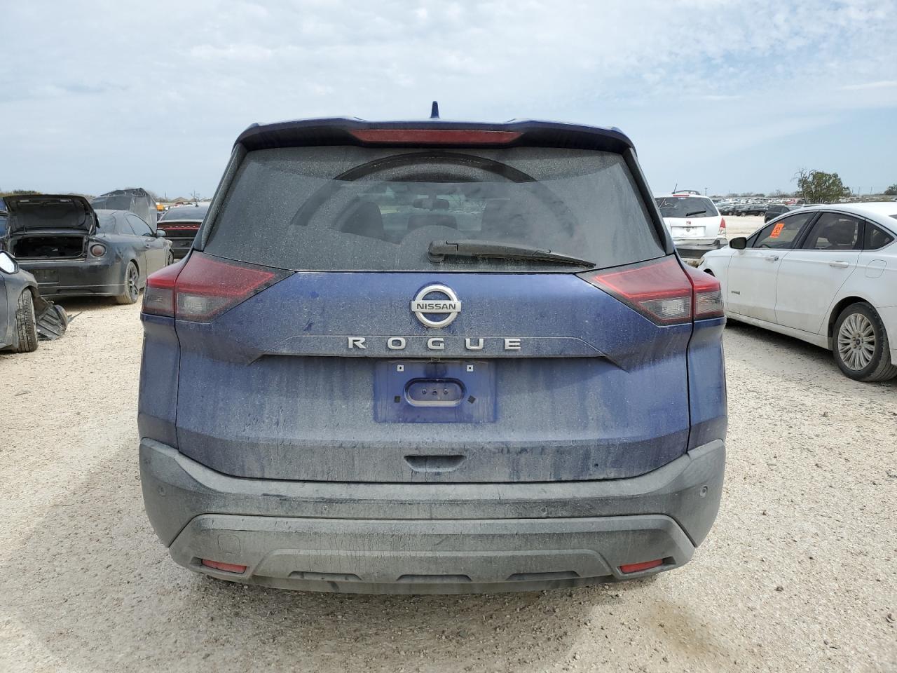 2021 Nissan Rogue VIN 5N1AT3AA9MC842484 Copart auction photo, front end / side damage thumbnail 6