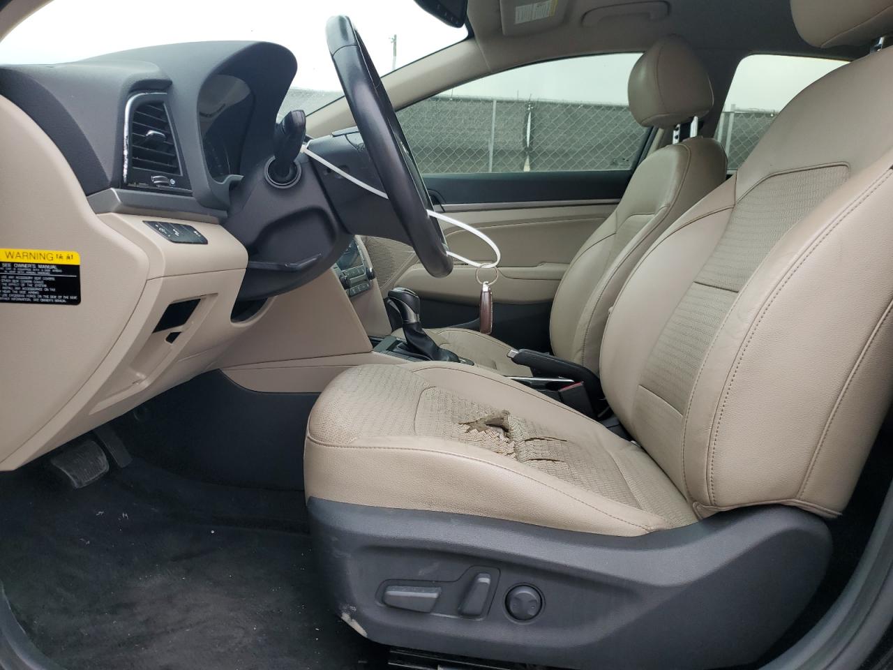 2017 Hyundai Elantra VIN 5NPD84LF9HH014558 Copart auction photo, normal wear damage thumbnail 7