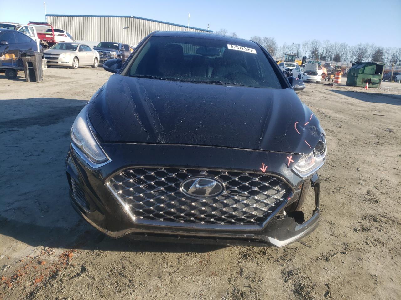 2019 Hyundai Sonata VIN 5NPE34AF3KH801003 Copart auction photo, all over damage thumbnail 5