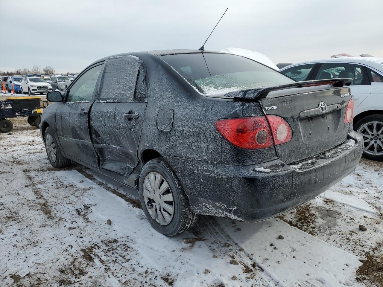 2008 Toyota Corolla VIN 1NXBR32E08Z000864 Copart auction photo, side damage thumbnail 2
