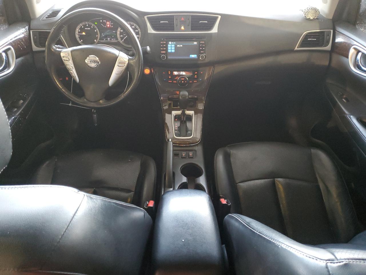 2015 Nissan Sentra VIN 3N1AB7AP0FY356601 Copart auction photo, front end / side damage thumbnail 8
