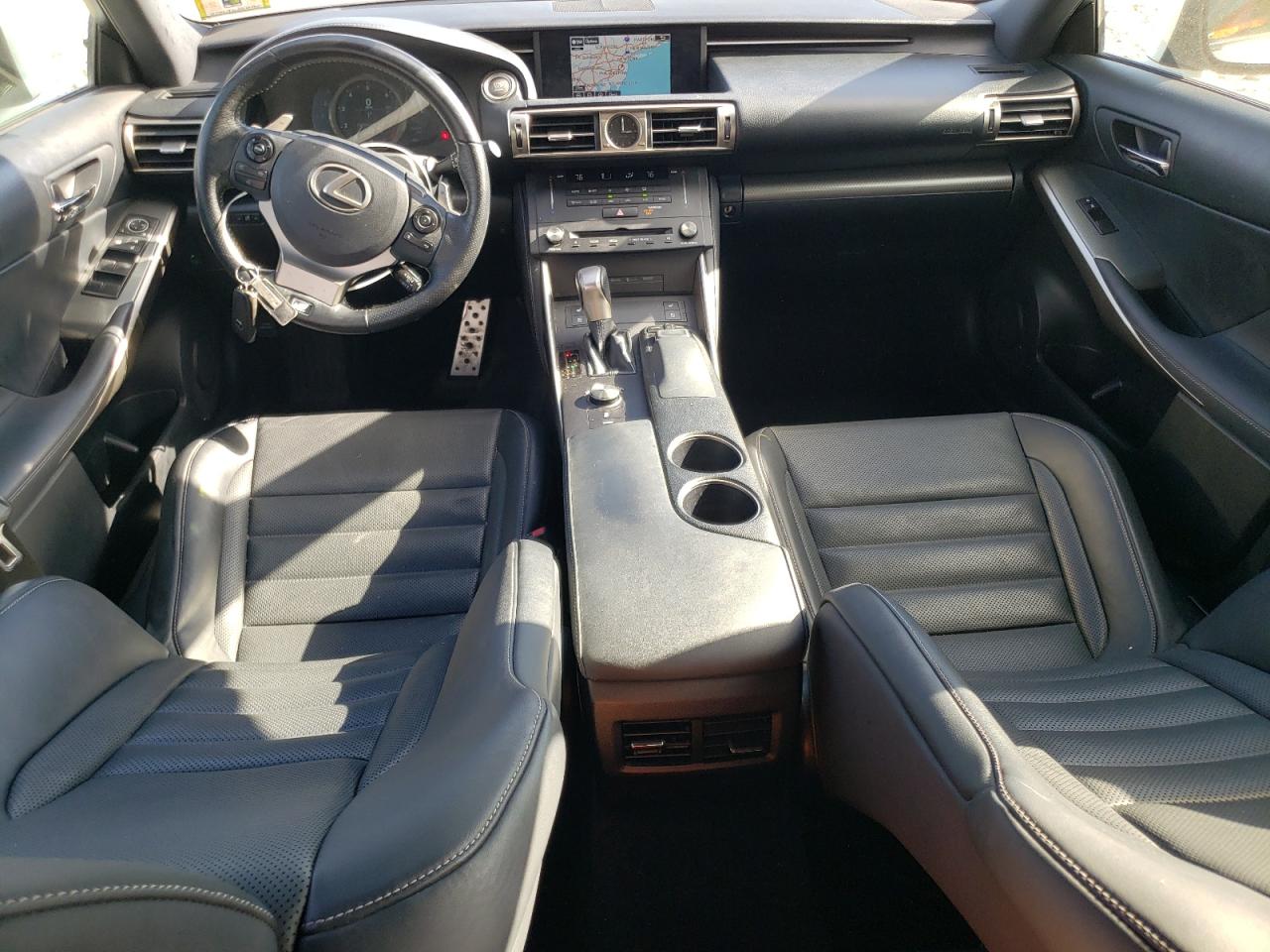 2015 Lexus IS VIN JTHCE1D23F5008300 Copart auction photo, side / front end damage thumbnail 8