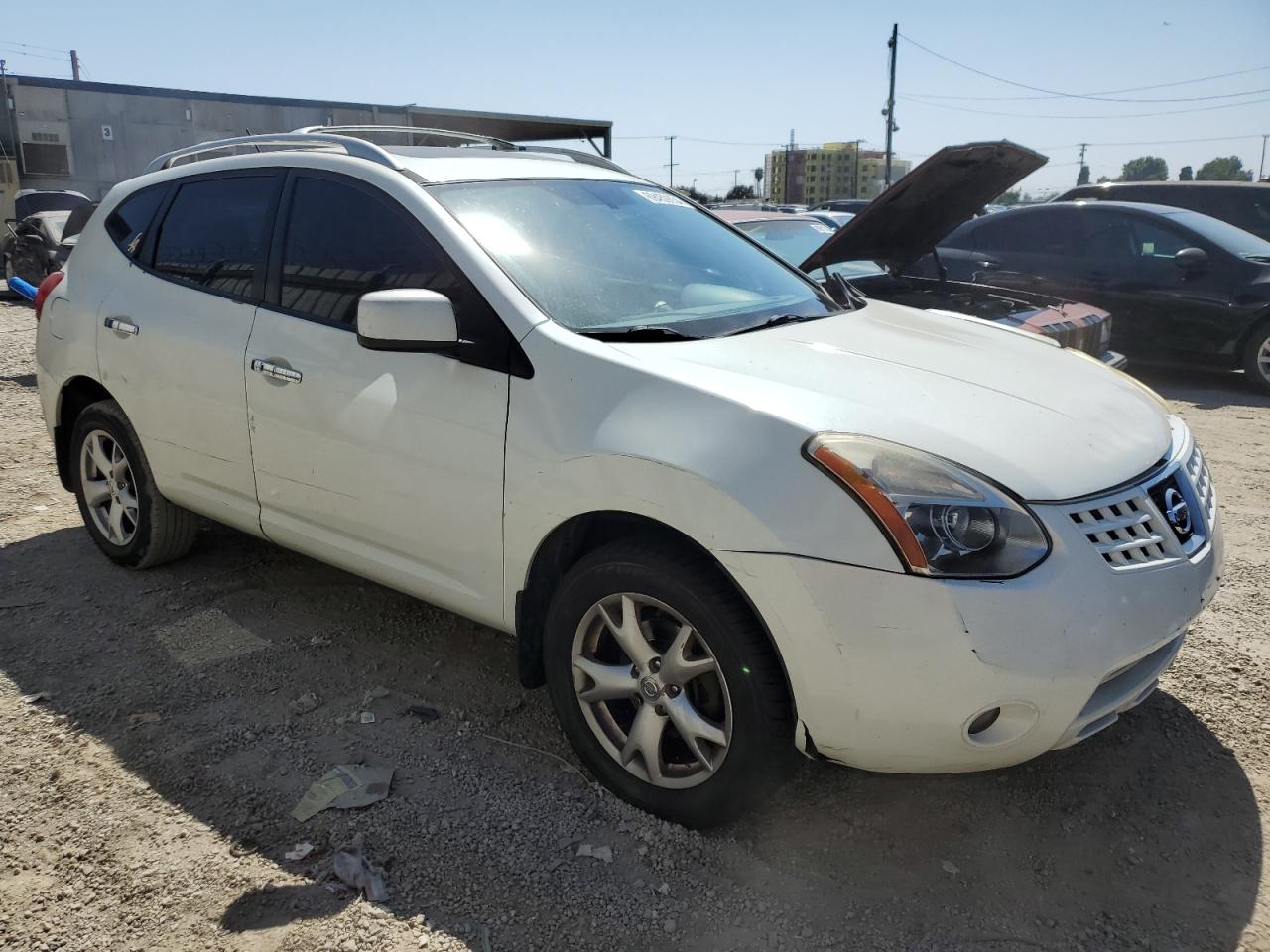 2010 Nissan Rogue VIN JN8AS5MT6AW504457 Copart auction photo, side damage thumbnail 4
