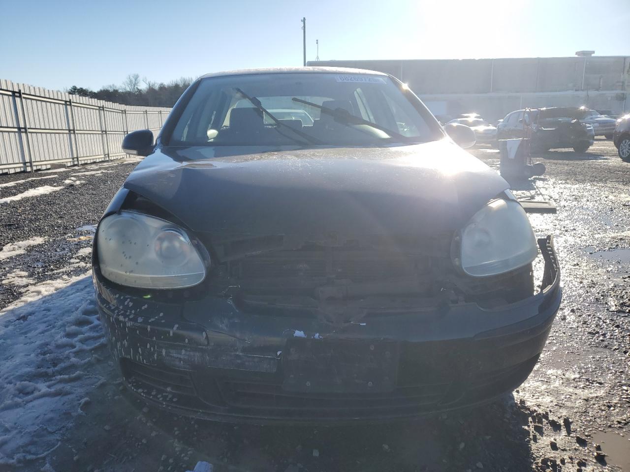 2006 Volkswagen Golf VIN WVWCR91K26W185259 Copart auction photo, front end damage thumbnail 5