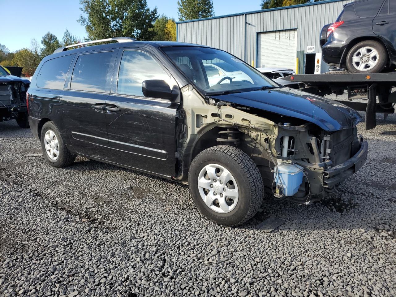 2010 KIA Sedona VIN KNDMG4C34A6341443 Copart auction photo, front end / rear end damage thumbnail 4