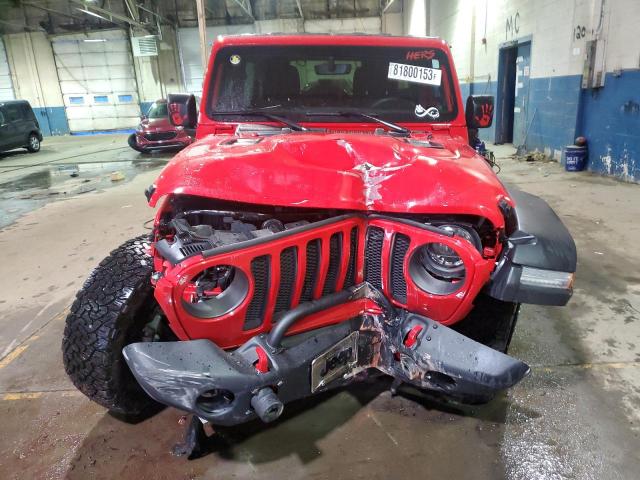 2021 Jeep Wrangler VIN 1C4HJXFG4MW534666 Copart auction photo, front end / mechanical damage thumbnail 5