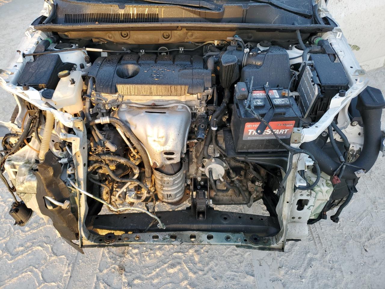 2011 Toyota RAV 4 VIN 2T3YF4DV4BW089455 Copart auction photo, water/flood damage thumbnail 12