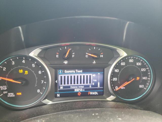 2020 Chevrolet Equinox VIN 3GNAXUEV1LL190871 Copart auction photo, side / rear end damage thumbnail 9