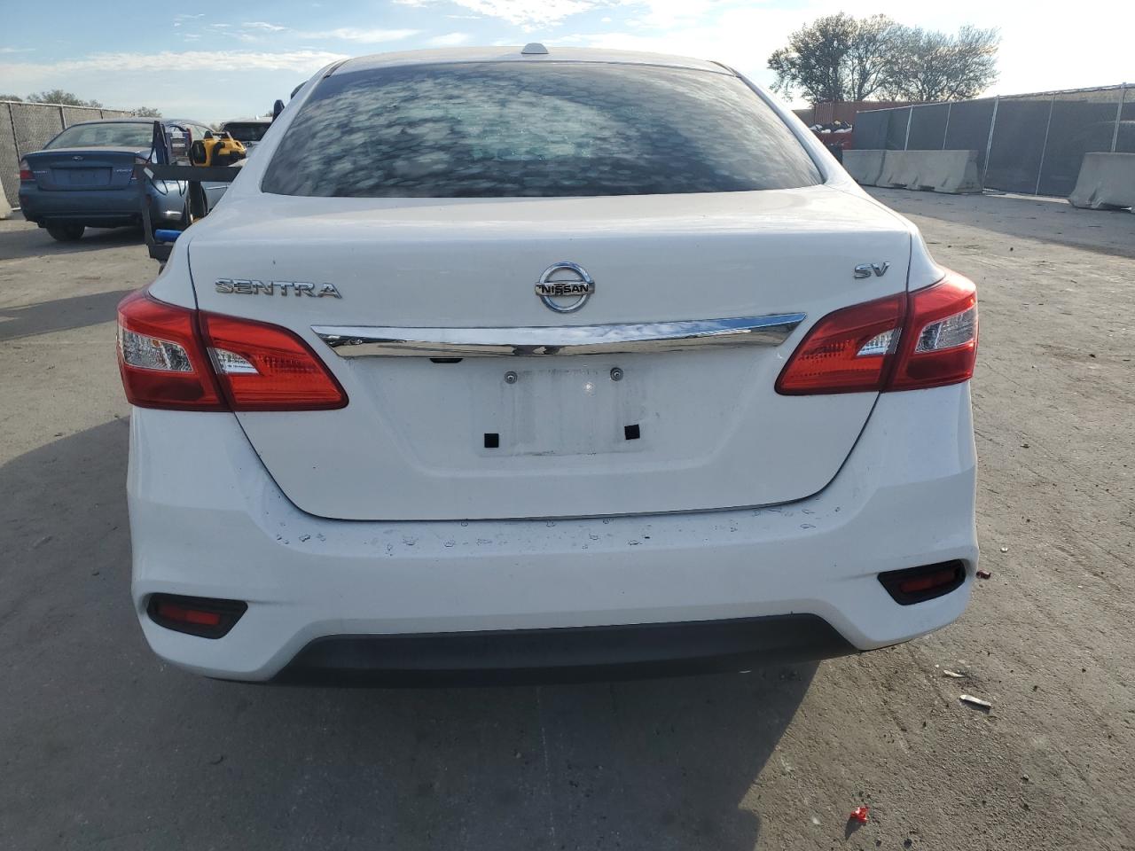 2018 Nissan Sentra VIN 3N1AB7AP6JL653989 Copart auction photo, all over damage thumbnail 6