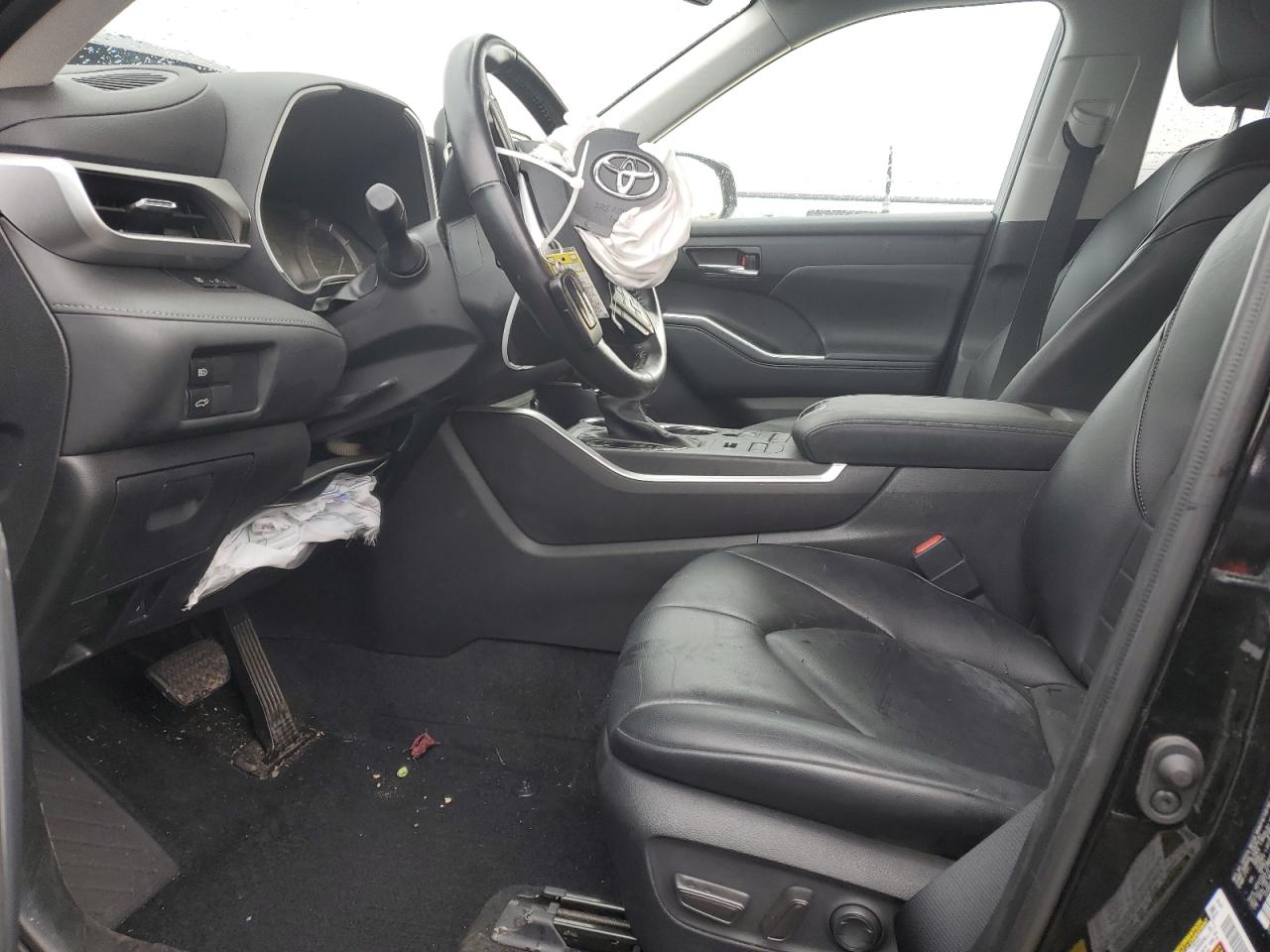 2022 Toyota Highlander VIN 5TDGZRBH0NS163652 Copart auction photo, front end damage thumbnail 7