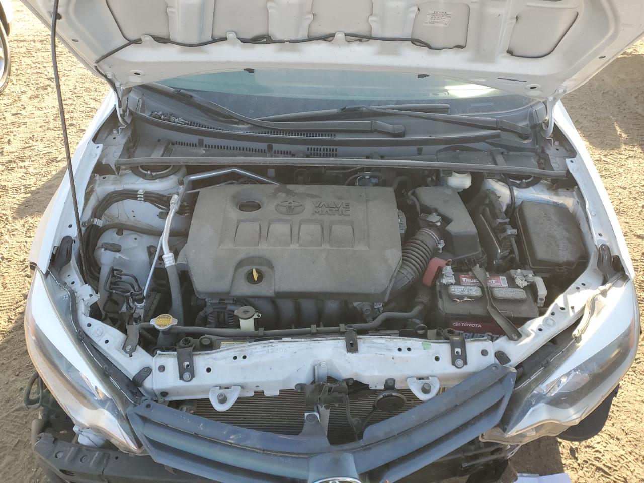 2015 Toyota Corolla VIN 5YFBPRHE4FP267729 Copart auction photo, front end / rear end damage thumbnail 11