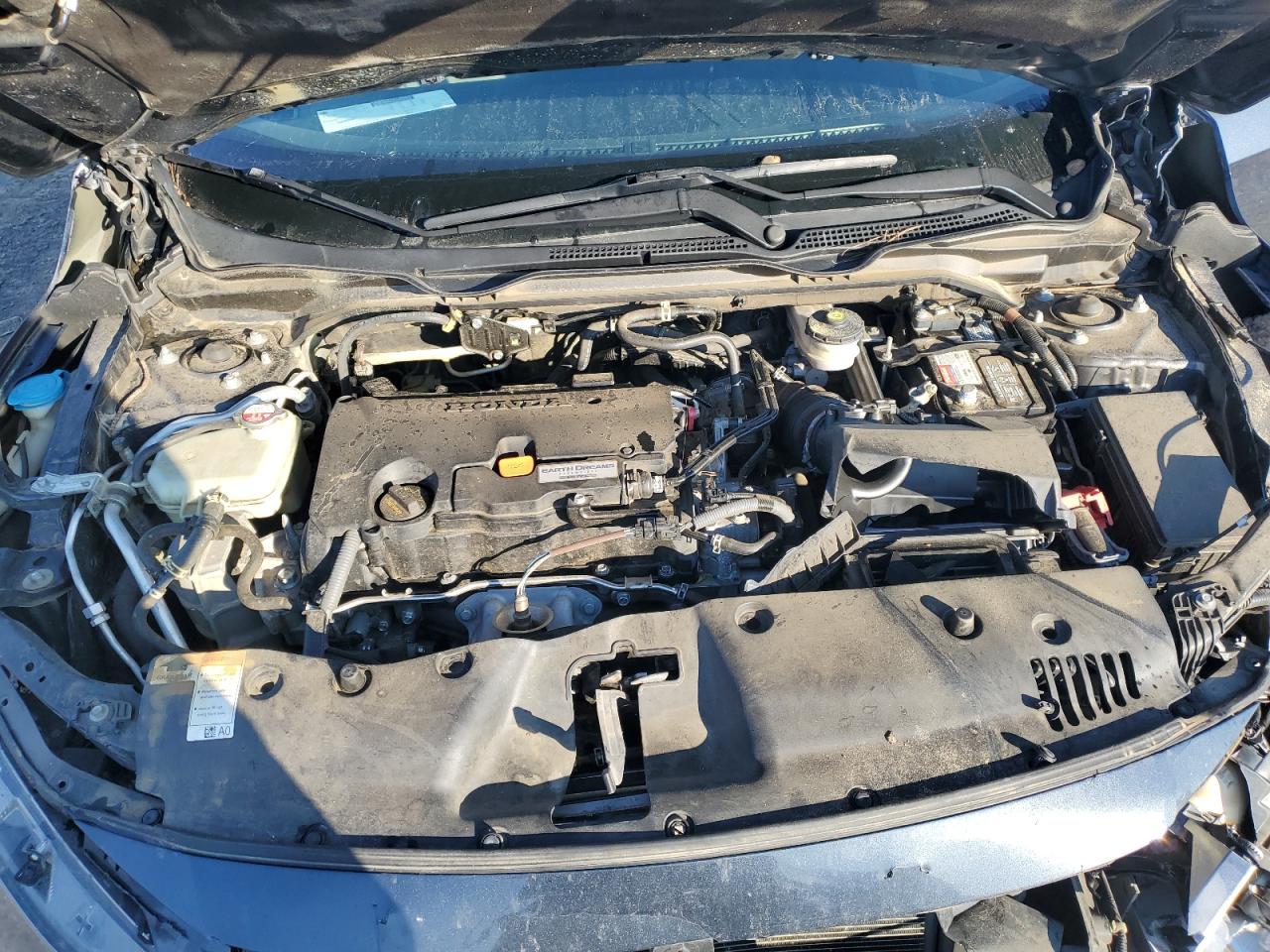 2019 Honda Civic VIN 19XFC2F69KE041360 Copart auction photo, front end / minor dent/scratches damage thumbnail 12