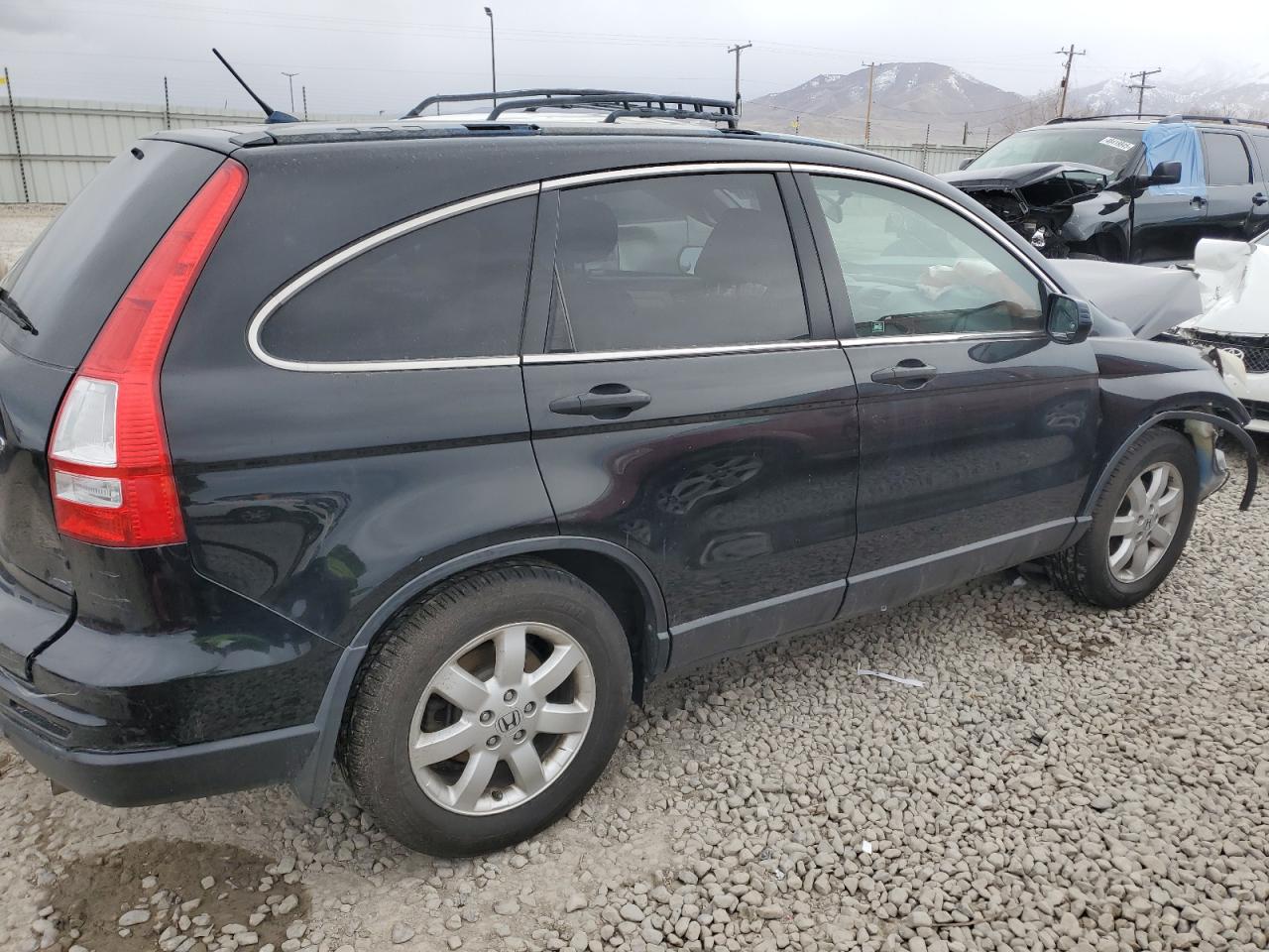 2011 Honda CR-V VIN JHLRE4H48BC014207 Copart auction photo, front end / all over damage thumbnail 3