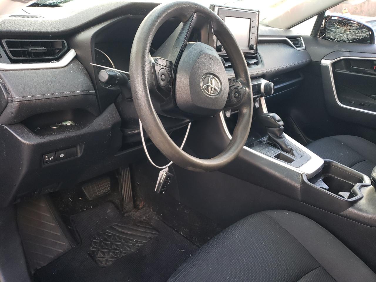 2019 Toyota RAV 4 VIN 2T3G1RFV6KC020224 Copart auction photo, all over damage thumbnail 9