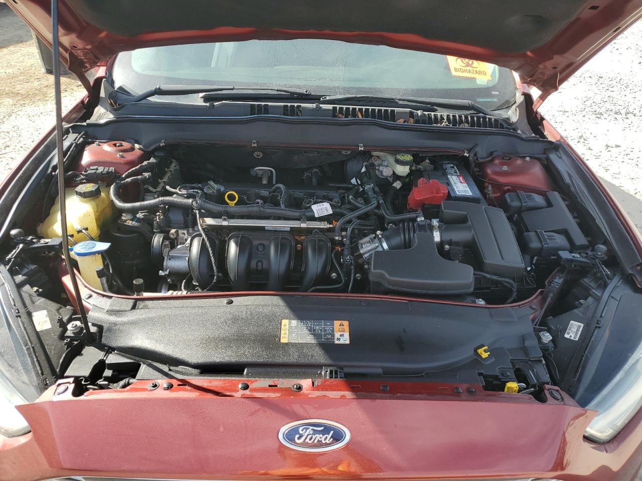 2014 Ford Fusion VIN 3FA6P0H73ER213321 Copart auction photo, all over damage thumbnail 12