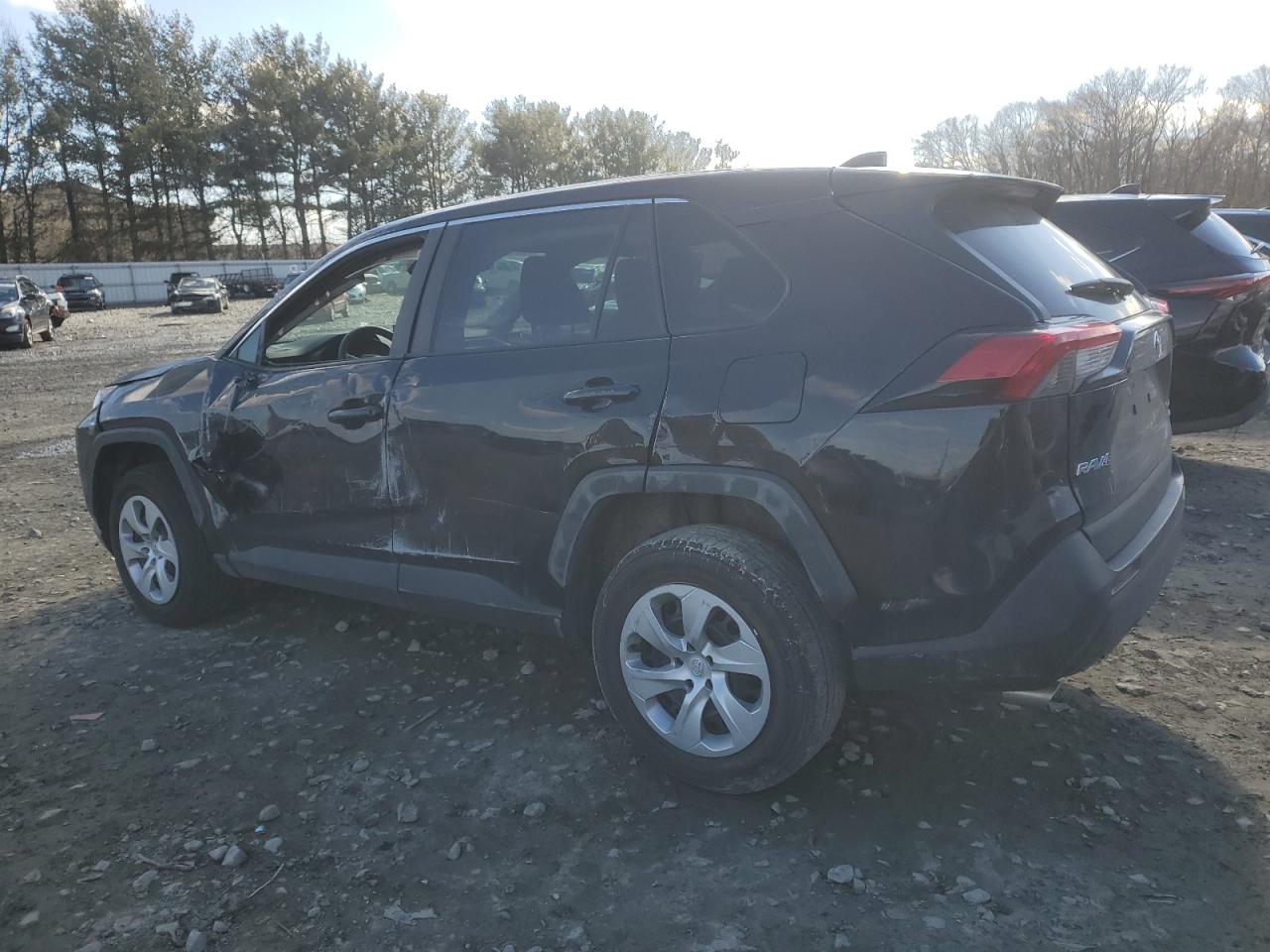 2022 Toyota RAV 4 VIN 2T3F1RFV5NW283108 Copart auction photo, side / front end damage thumbnail 2