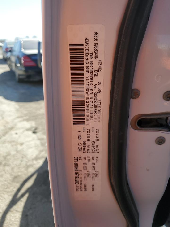 2013 RAM 1500 VIN 1C6RR7NT1DS640468 Copart auction photo, undercarriage damage thumbnail 14