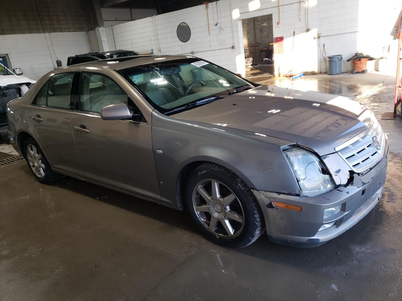 2006 Cadillac STS VIN 1G6DW677260118827 Copart auction photo, front end damage thumbnail 4