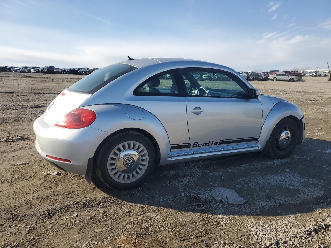 2013 Volkswagen Beetle VIN 3VWJP7AT7DM691996 Copart auction photo, front end damage thumbnail 3
