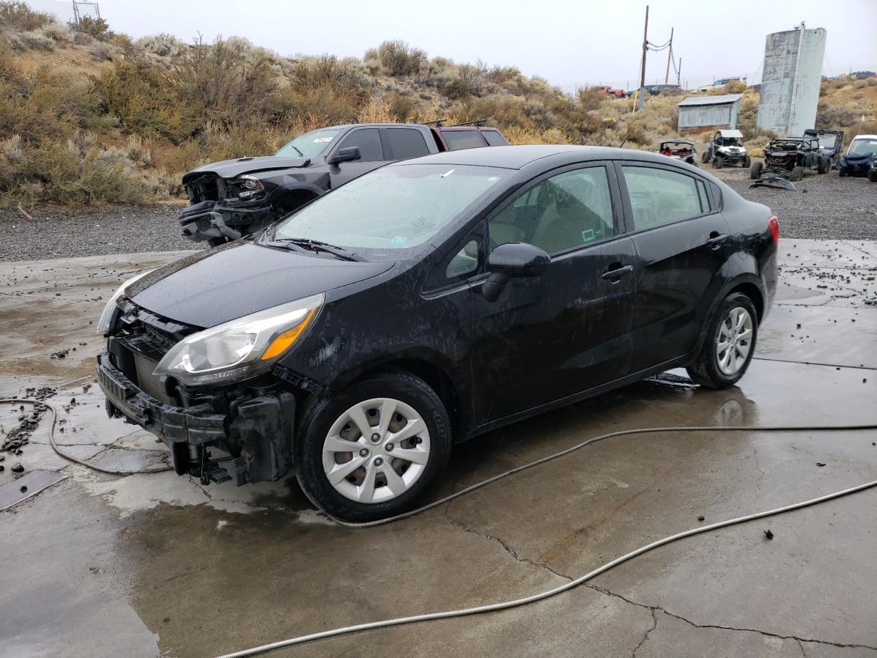 2013 KIA Rio VIN KNADM4A39D6250827