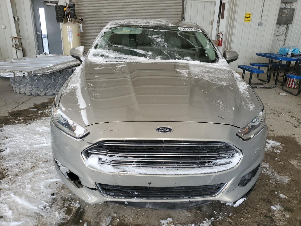 2015 Ford Fusion VIN 3FA6P0UU6FR307562 Copart auction photo, front end / mechanical damage thumbnail 5