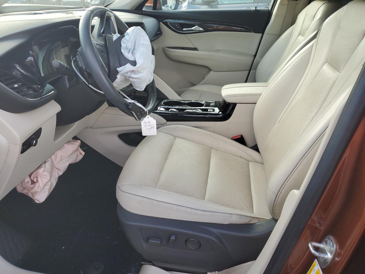 2021 Buick Envision VIN LRBFZNR43MD072438 Copart auction photo, front end damage thumbnail 7