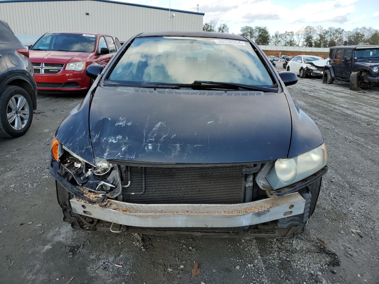 2006 Honda Civic VIN 1HGFA16526L013616 Copart auction photo, front end / minor dent/scratches damage thumbnail 5