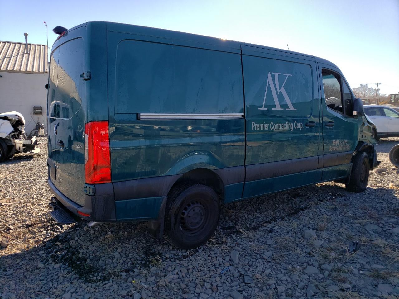 2024 Mercedes-Benz Sprinter VIN W1Y4KBHY5RT187843 Copart auction photo, front end damage thumbnail 3