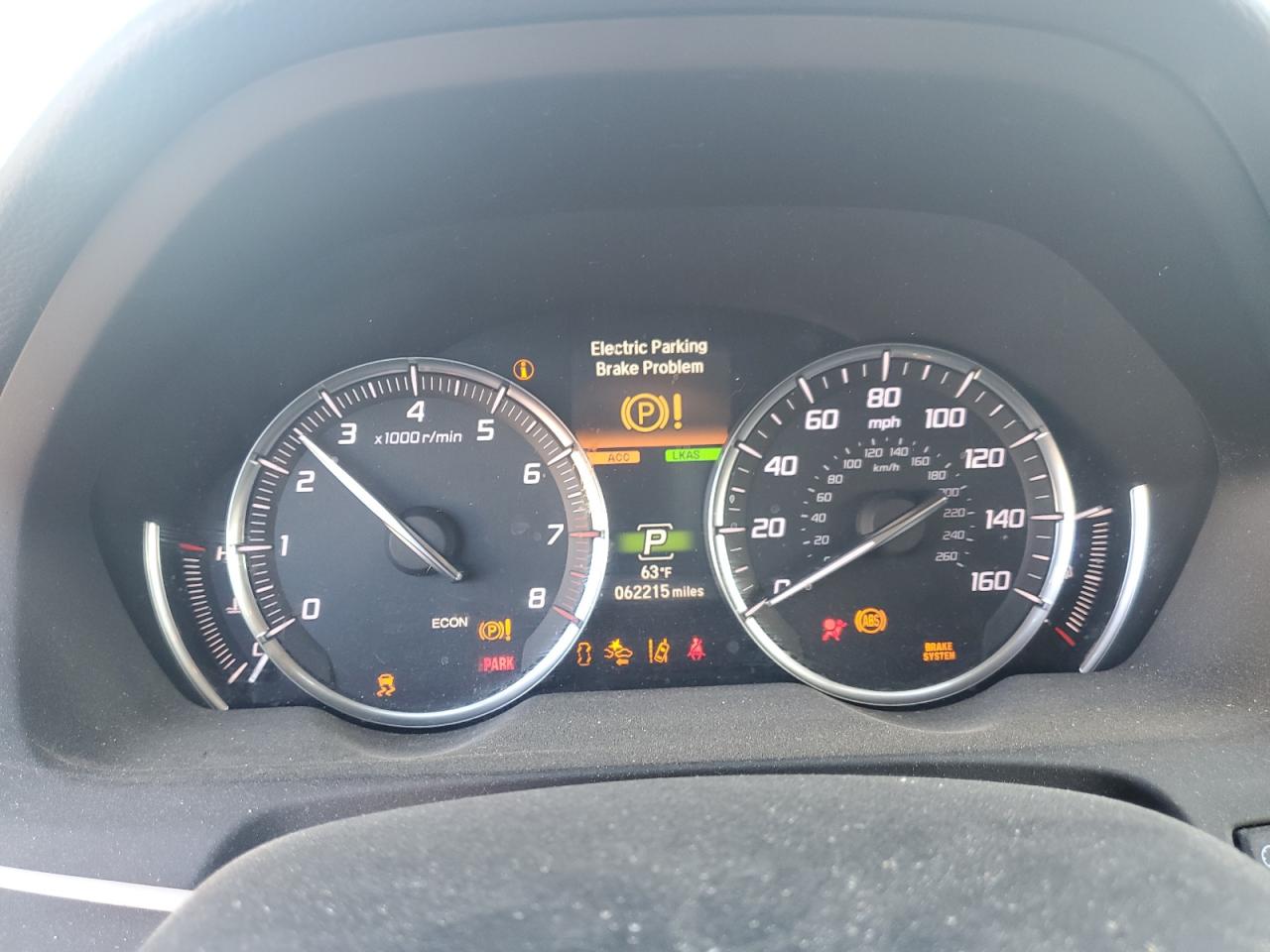 2020 Acura TLX VIN 19UUB2F38LA005200 Copart auction photo, rear end damage thumbnail 9
