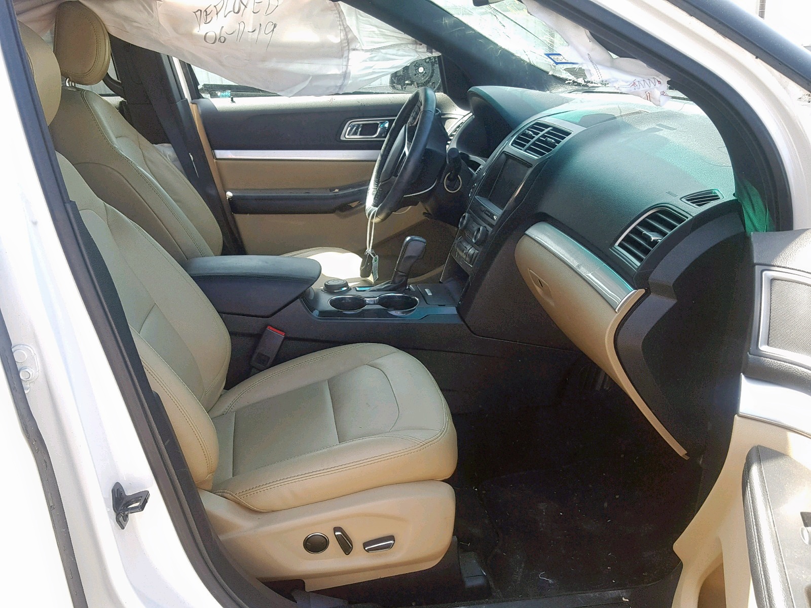 2016 Ford Explorer VIN 1FM5K8D87GGC94136 Copart auction photo, all over damage thumbnail 5