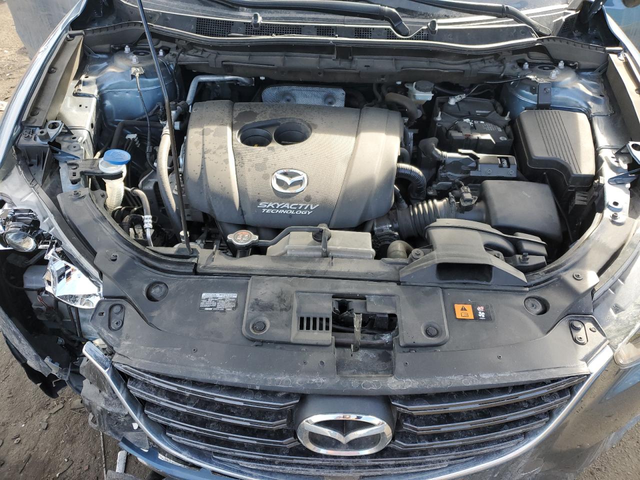 2016 Mazda CX-5 VIN JM3KE4DYXG0918566 Copart auction photo, front end damage thumbnail 12