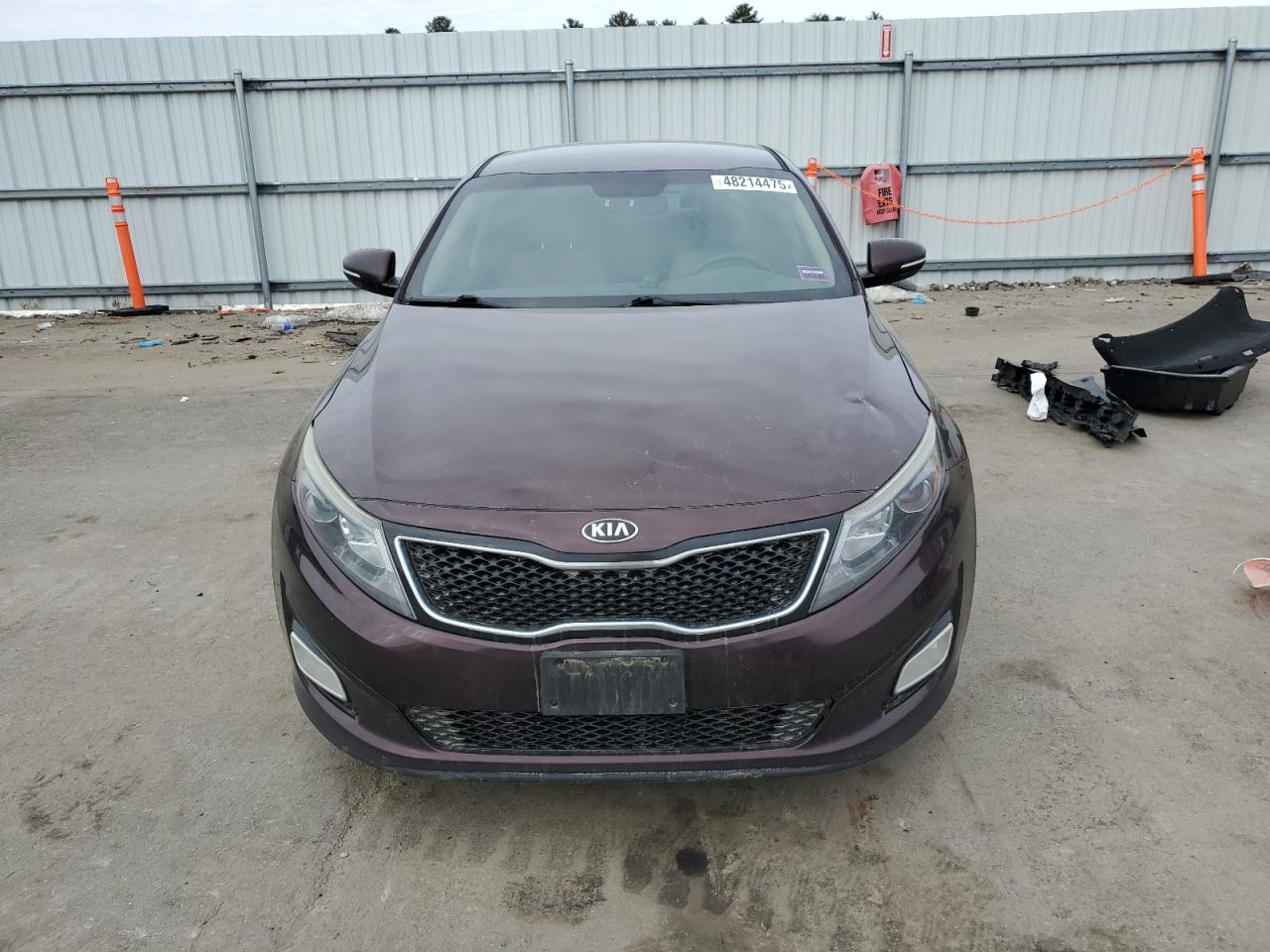 2015 KIA Optima VIN 5XXGM4A78FG395090 Copart auction photo, rear end damage thumbnail 5