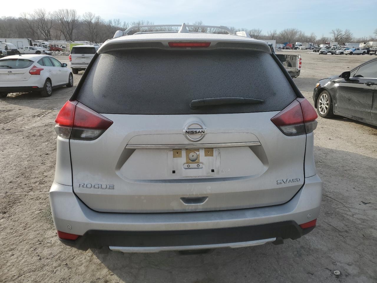 2019 Nissan Rogue VIN JN8AT2MVXKW396780 Copart auction photo, side damage thumbnail 6