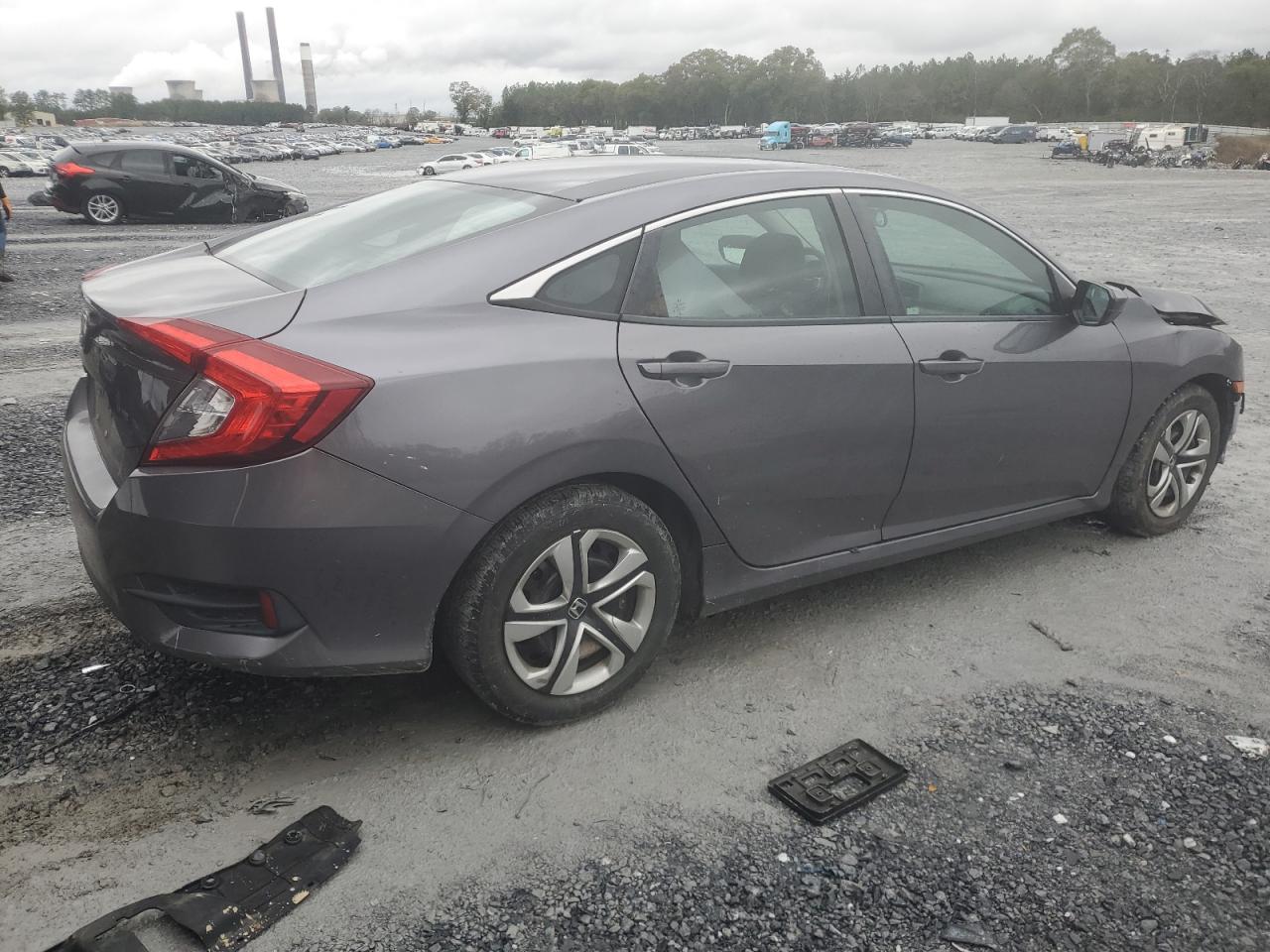 2017 Honda Civic VIN 19XFC2F55HE039122 Copart auction photo, front end damage thumbnail 3