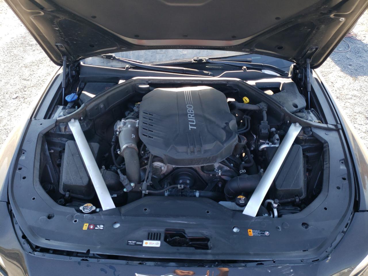 2022 Genesis G70 VIN KMTG54TE4NU096876 Copart auction photo, front end damage thumbnail 12