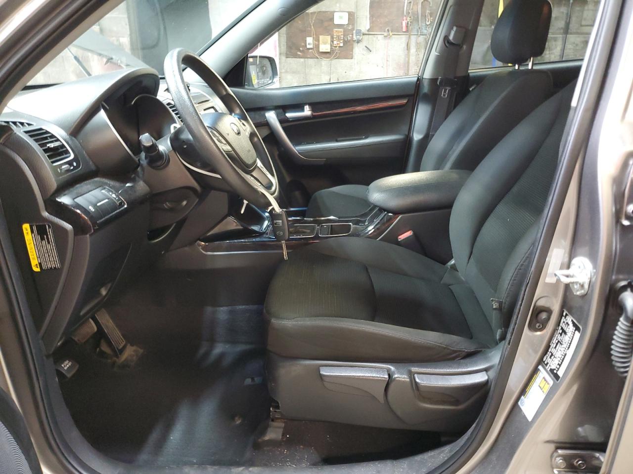 2014 KIA Sorento VIN 5XYKT3A60EG529194 Copart auction photo, undercarriage damage thumbnail 7