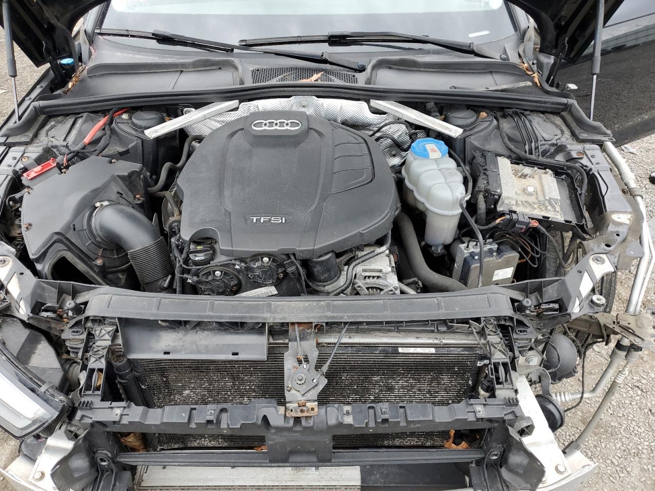 2017 Audi A4 VIN WAUANAF4XHN005594 Copart auction photo, front end / minor dent/scratches damage thumbnail 11