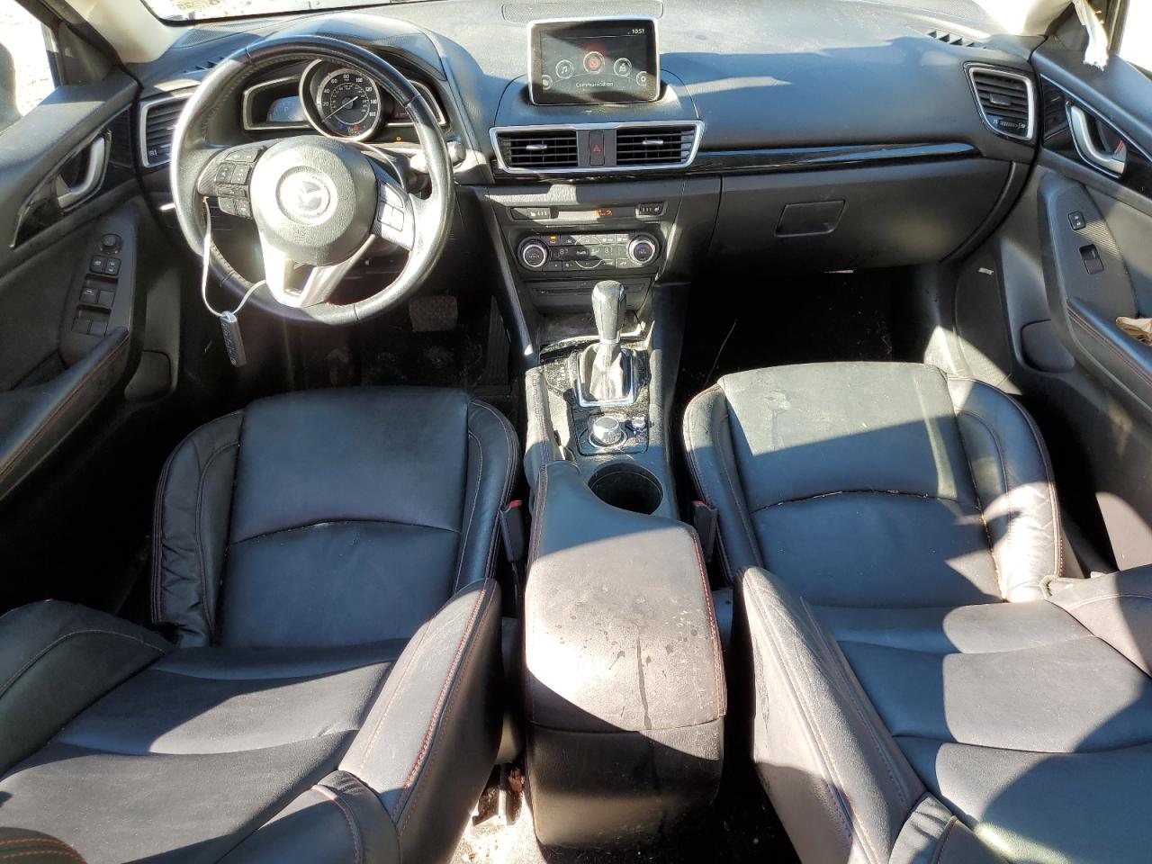 2016 Mazda 3 VIN 3MZBM1X7XGM278169 Copart auction photo, front end / side damage thumbnail 9