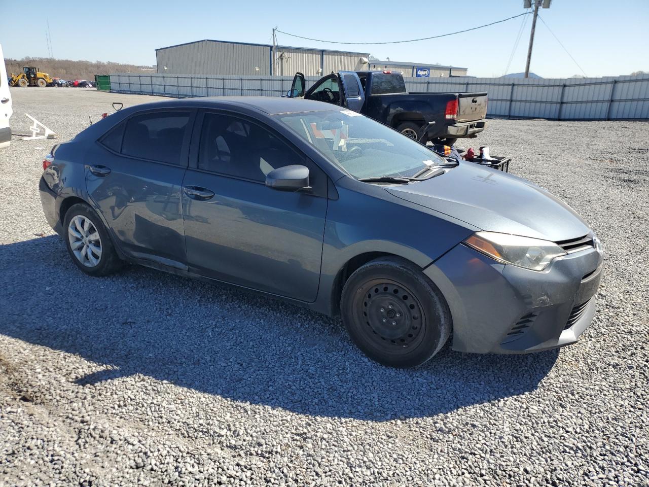 2016 Toyota Corolla VIN 2T1BURHEXGC541929 Copart auction photo, rear end damage thumbnail 4