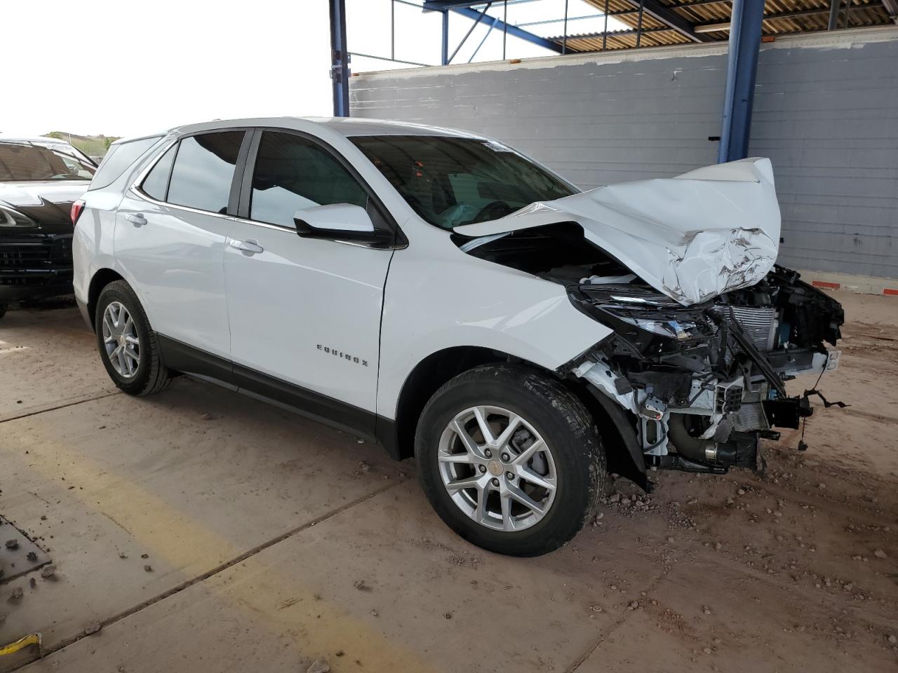 2023 Chevrolet Equinox VIN 3GNAXKEG7PS121278 Copart auction photo, front end / side damage thumbnail 4