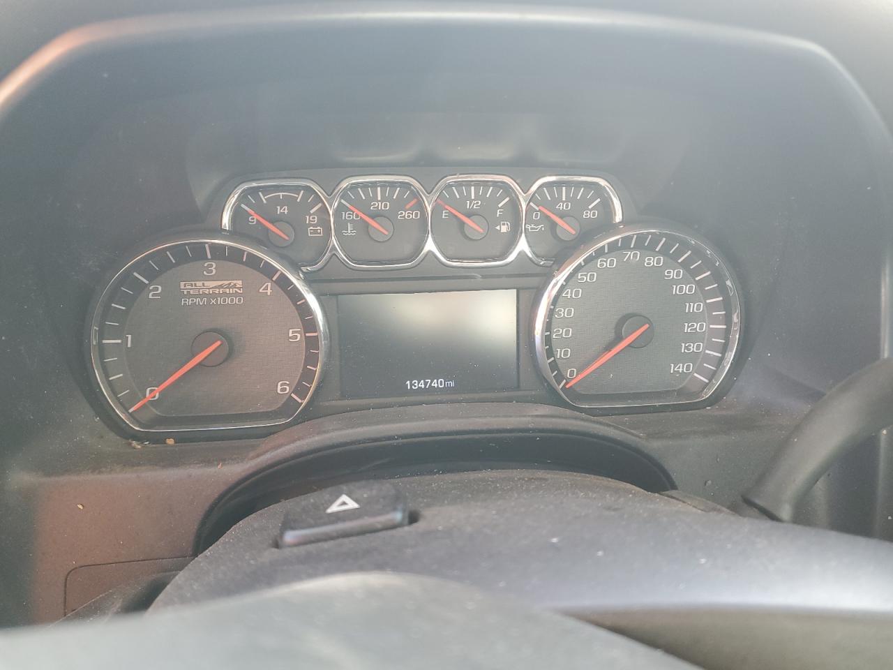 2014 GMC Sierra VIN 3GTU2VEC8EG383992 Copart auction photo, front end / side damage thumbnail 9
