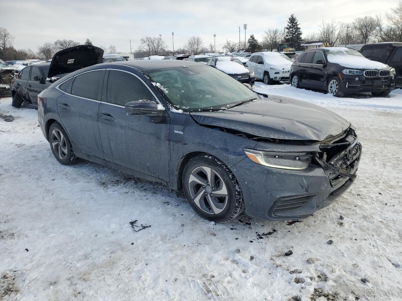 2020 Honda Insight VIN 19XZE4F53LE002758 Copart auction photo, front end damage thumbnail 4