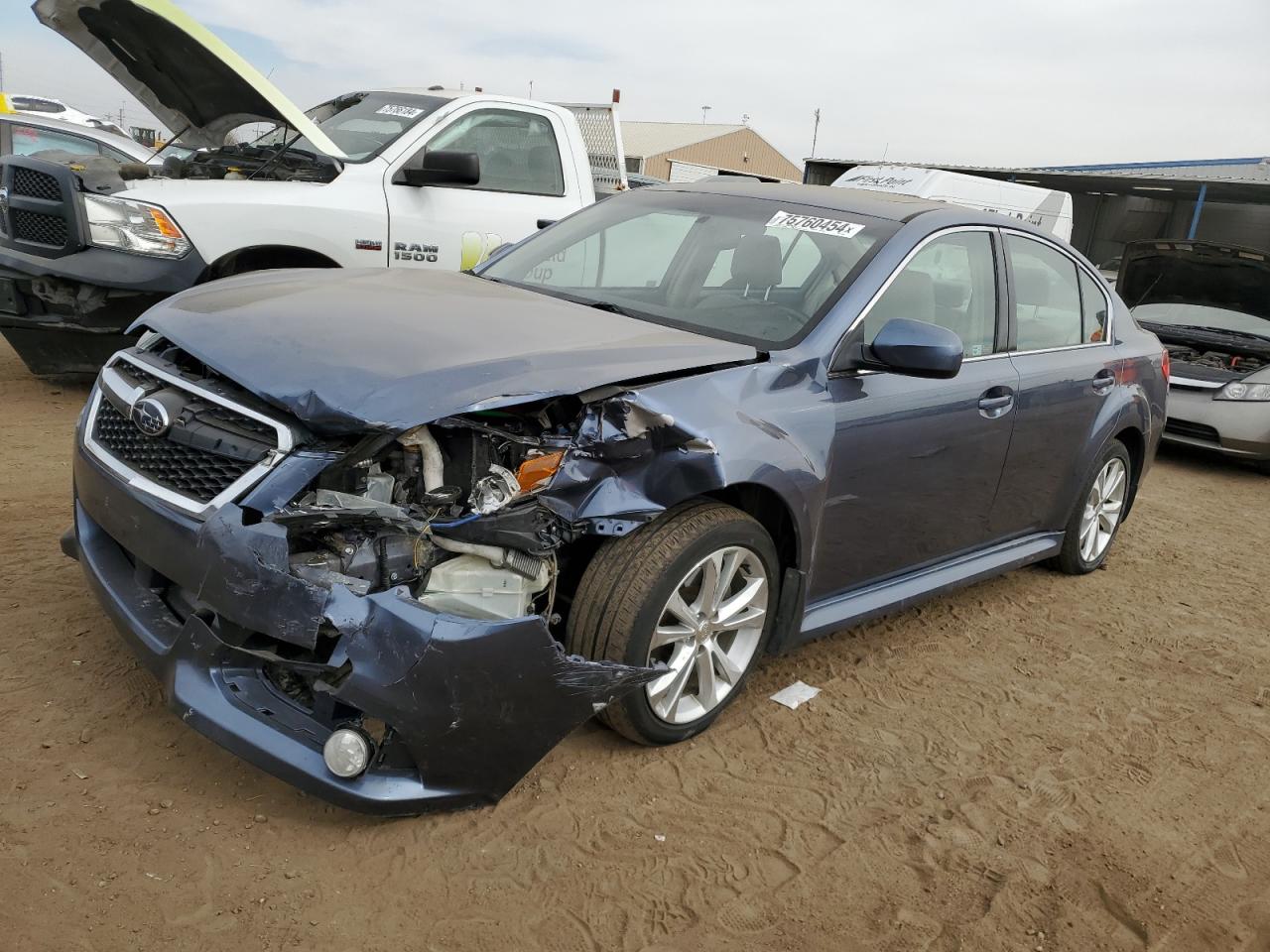 2013 Subaru Legacy VIN 4S3BMBK63D3031287