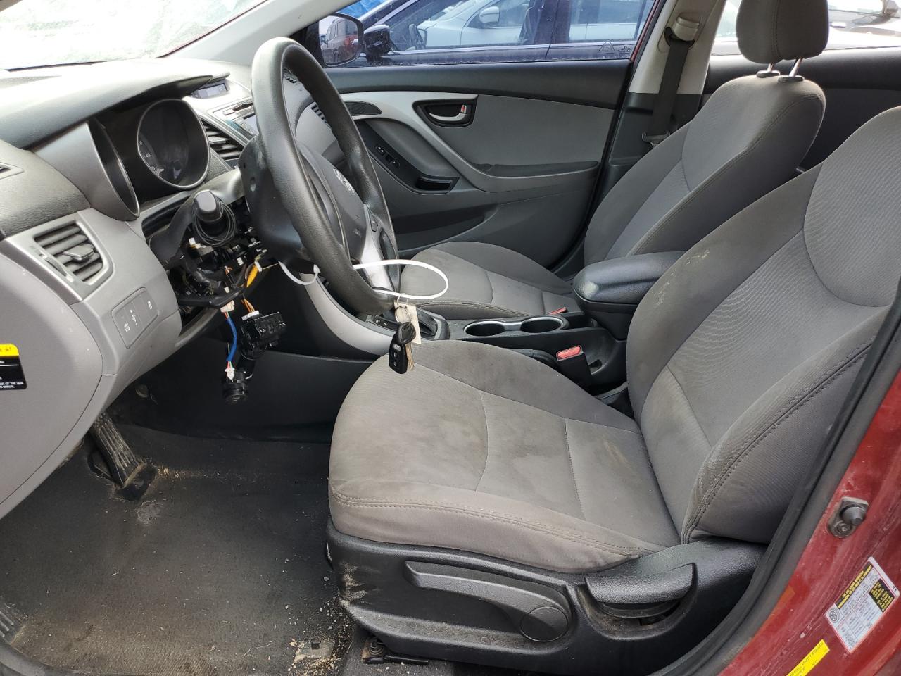 2016 Hyundai Elantra VIN 5NPDH4AE5GH779632 Copart auction photo, minor dent/scratches damage thumbnail 7
